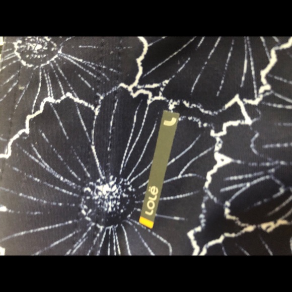 Lolë Blue patterned leggings great quality - Picture 5 of 5